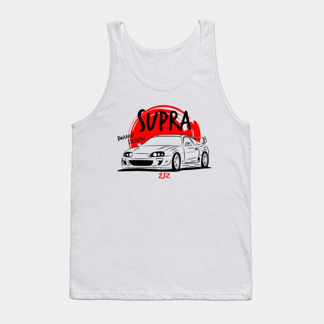 Tuned MK4 Supra Tank Top by GoldenTuners